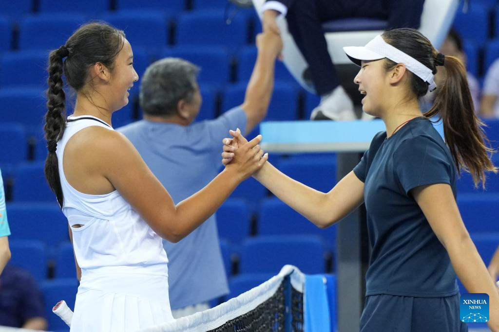 Highlights of final matches at China's 15th National Games (Nov. 12)