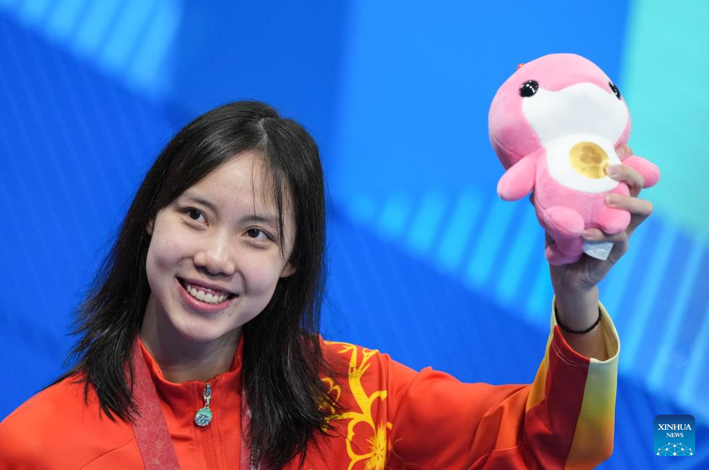 Highlights of final matches at China's 15th National Games (Nov. 12)