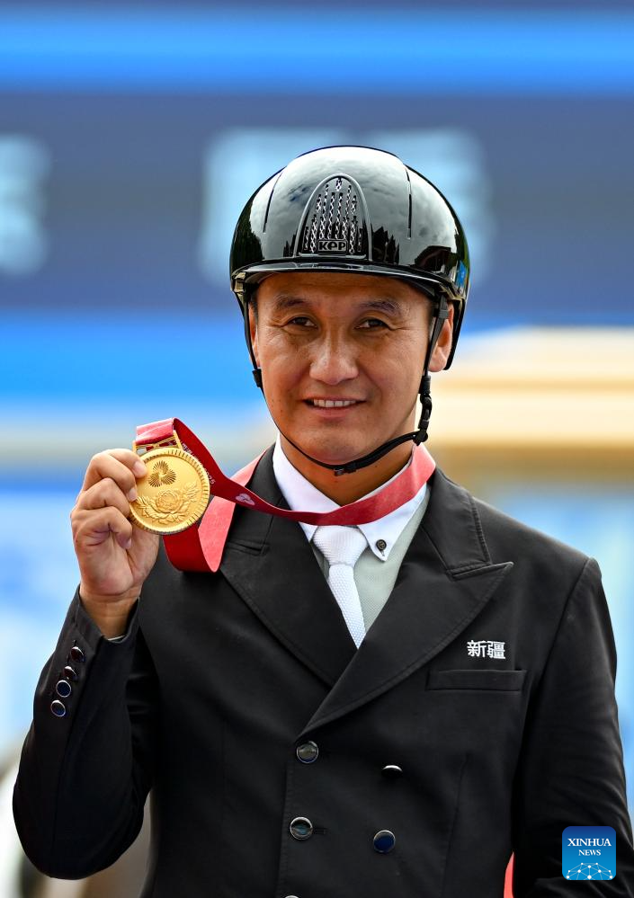 Highlights of final matches at China's 15th National Games (Nov. 12)