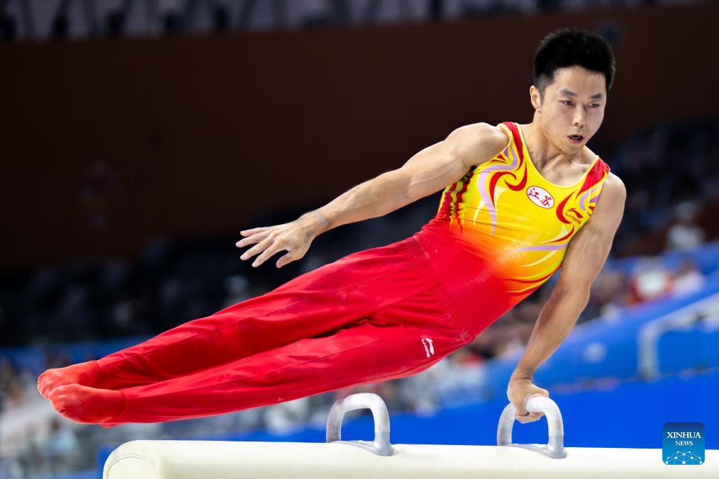 Highlights of final matches at China's 15th National Games (Nov. 12)