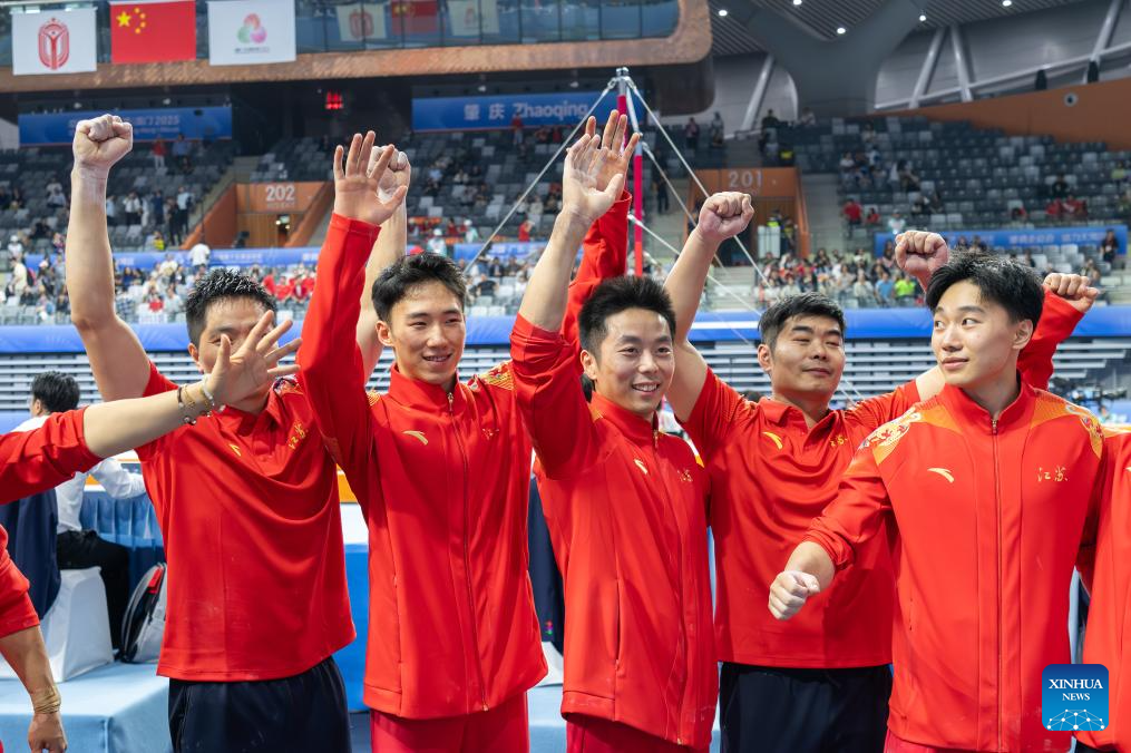 Highlights of final matches at China's 15th National Games (Nov. 12)