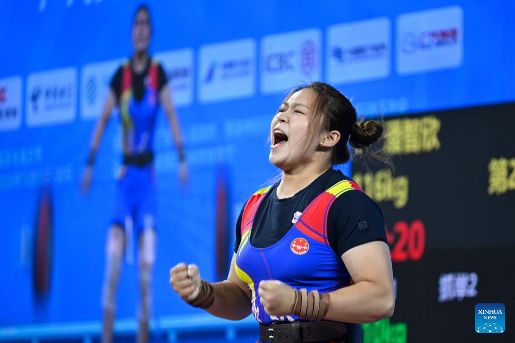 Highlights of final matches at China's 15th National Games (Nov. 12)