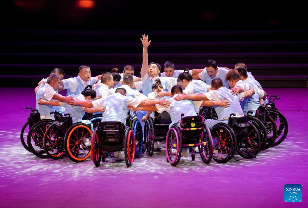Cultural event for the disabled held in NW China's Yinchuan