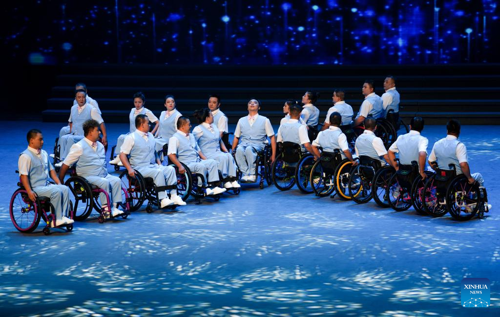 Cultural event for the disabled held in NW China's Yinchuan