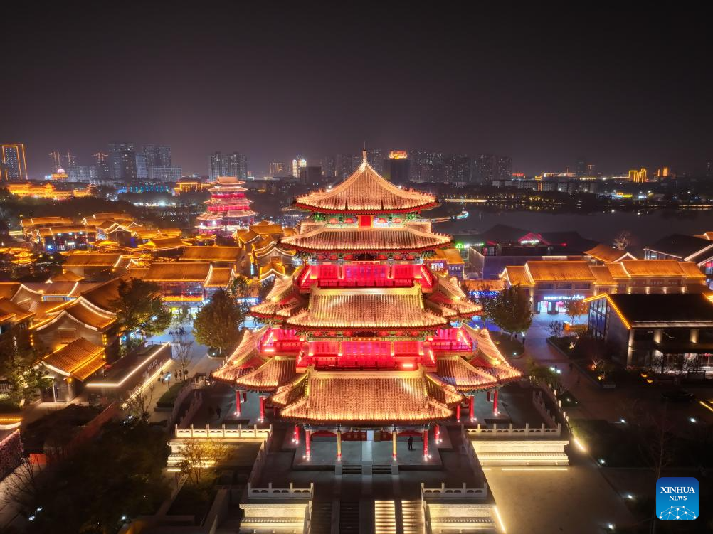 Scenery of Cangzhou section of Grand Canal in China's Hebei