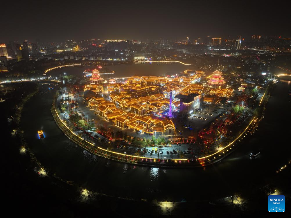 Scenery of Cangzhou section of Grand Canal in China's Hebei
