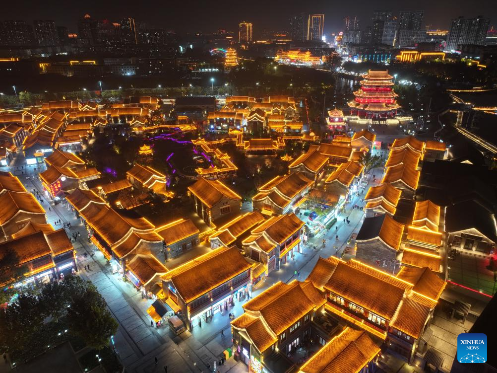 Scenery of Cangzhou section of Grand Canal in China's Hebei