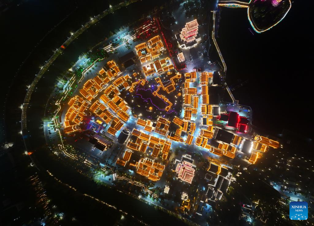 Scenery of Cangzhou section of Grand Canal in China's Hebei