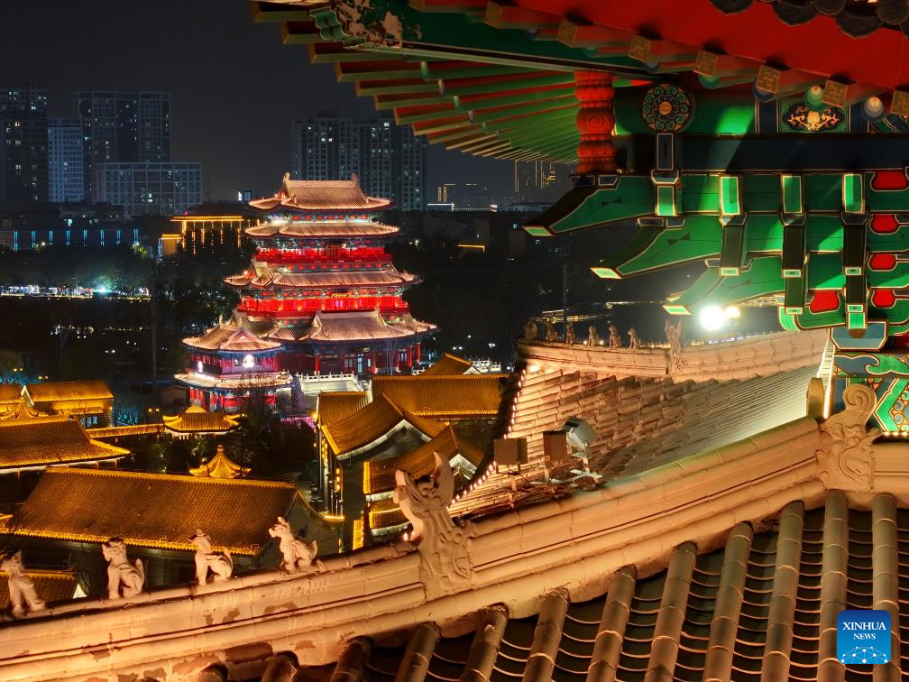 Scenery of Cangzhou section of Grand Canal in China's Hebei