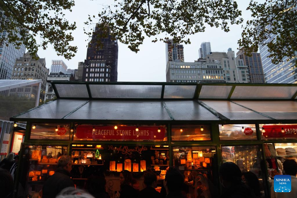 Winter Village becomes popular holiday destination in New York