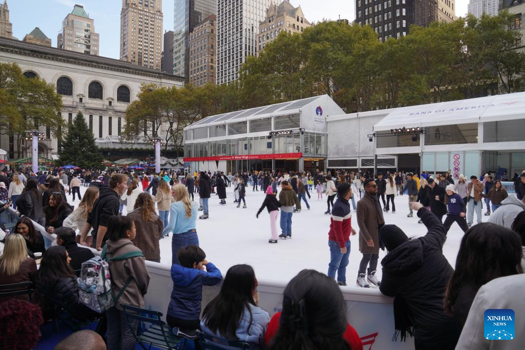 Winter Village becomes popular holiday destination in New York