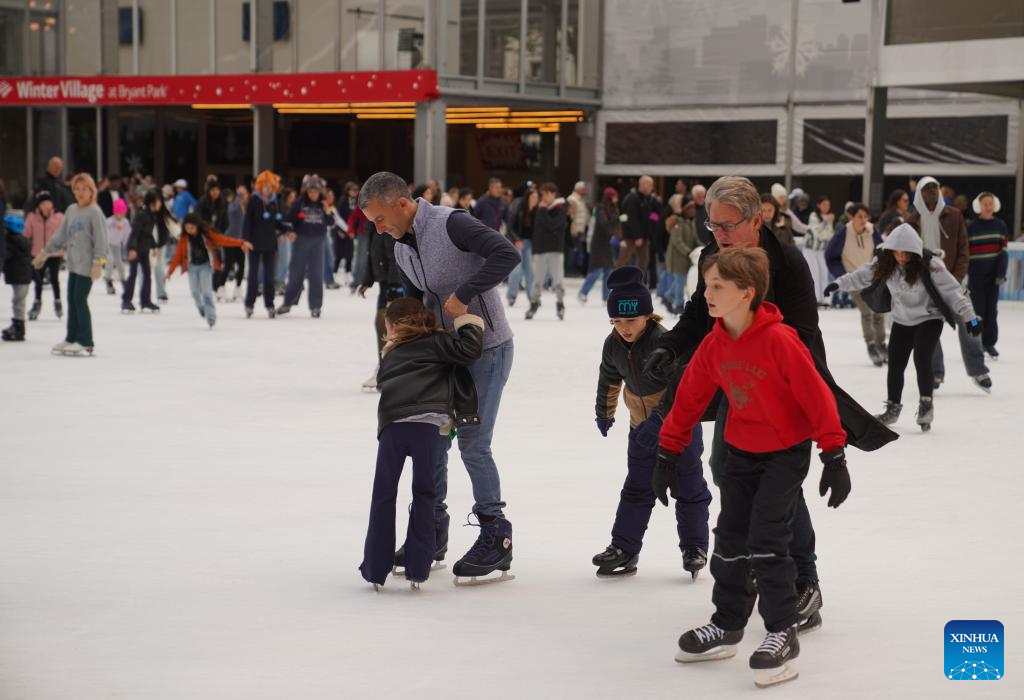 Winter Village becomes popular holiday destination in New York