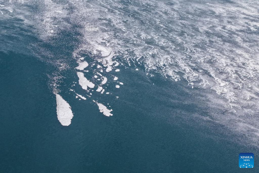 Lakes nurture ecological wetland in Gobi Desert, NW China's Gansu