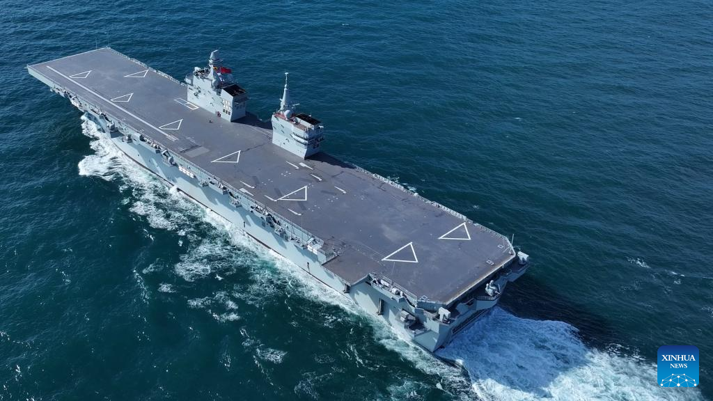 China's first Type 076 amphibious assault ship