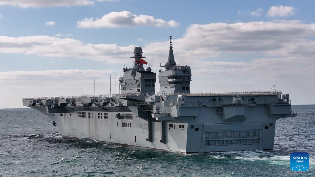 China's first Type 076 amphibious assault ship