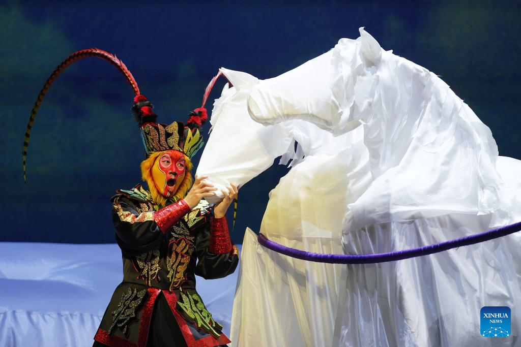 Chinese Opera The Monkey King holds final dressed rehearsal in San Francisco, U.S.