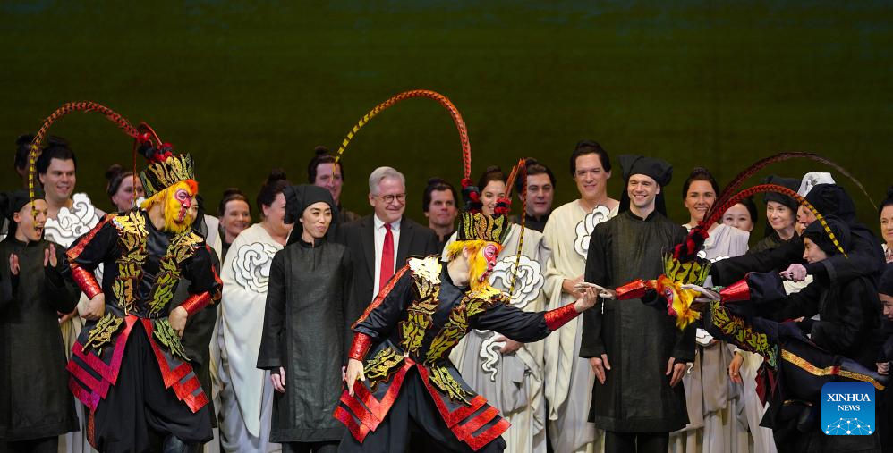 Chinese Opera The Monkey King holds final dressed rehearsal in San Francisco, U.S.
