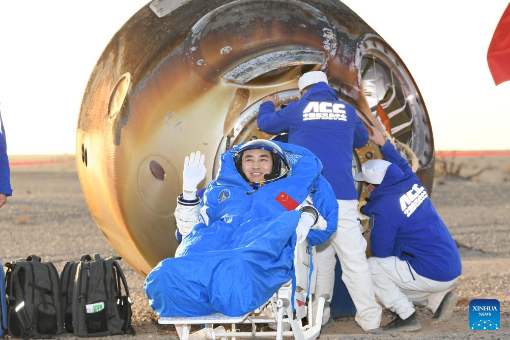 All Shenzhou-20 astronauts out of return capsule