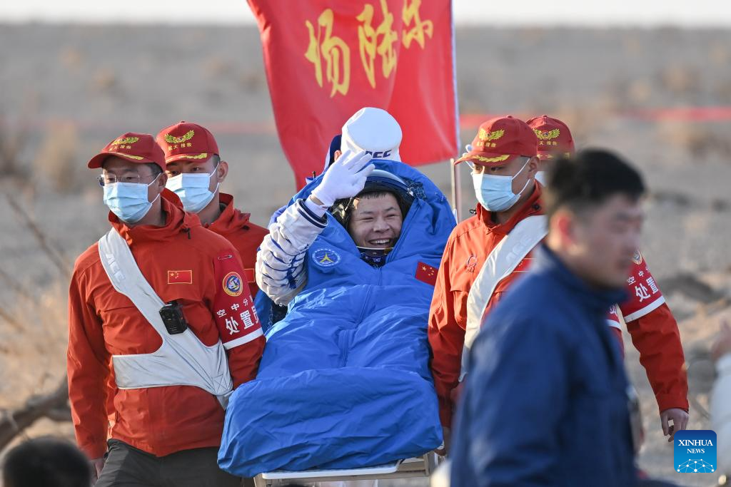 All Shenzhou-20 astronauts out of return capsule
