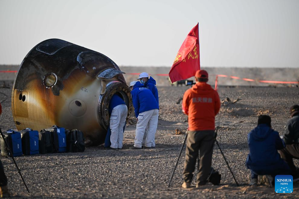 All Shenzhou-20 astronauts out of return capsule