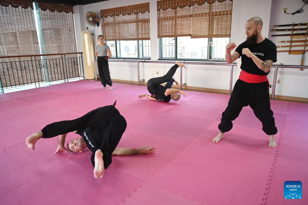 British Kung Fu enthusiast brings Dishuquan from China's Fujian to Europe