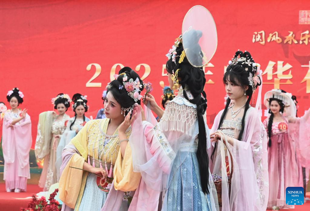 Cultural event featuring traditional rites, music held in Fuzhou, China's Fujian