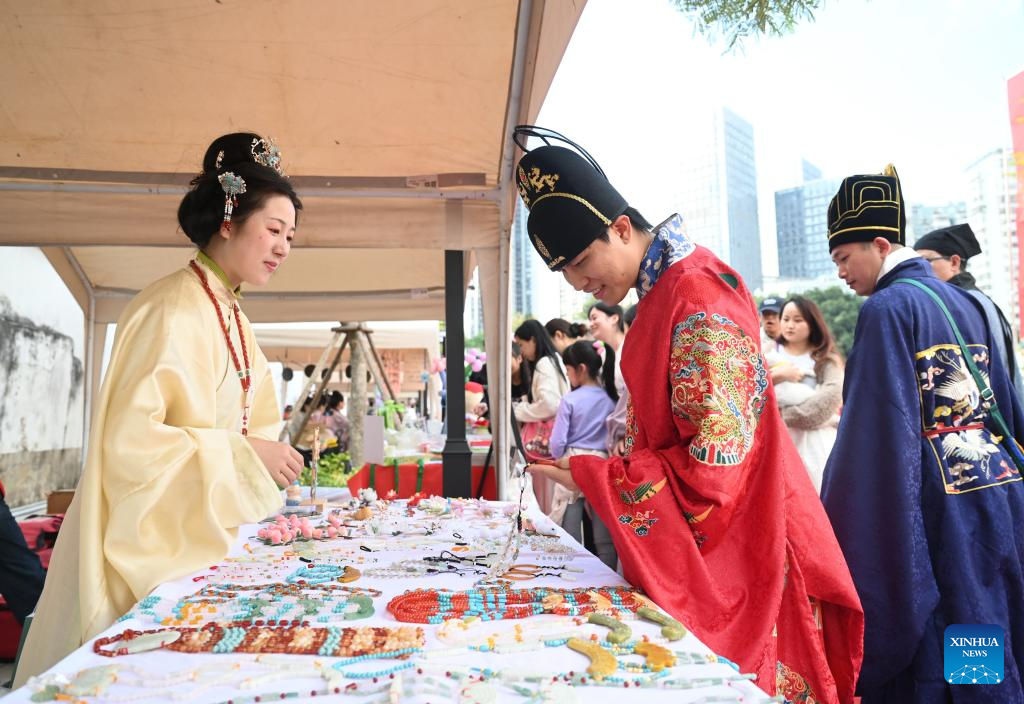 Cultural event featuring traditional rites, music held in Fuzhou, China's Fujian