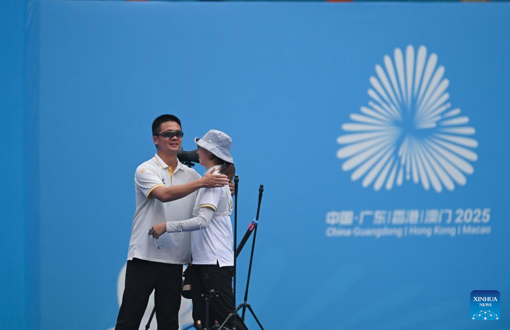 Zong Yu claims title of women's recurve individual of archery at National Games