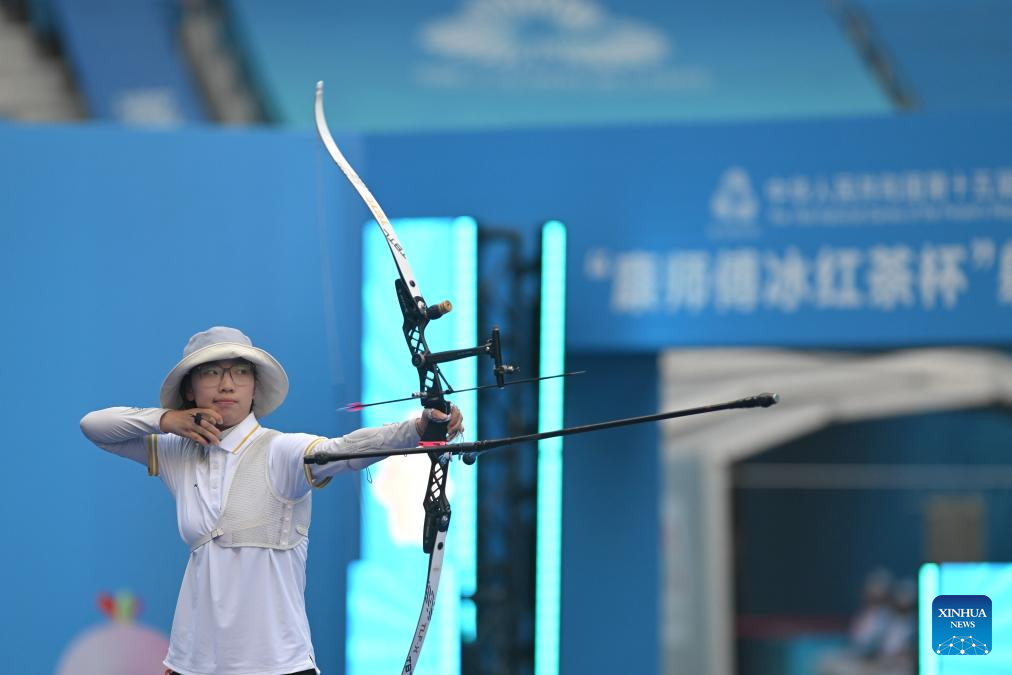 Zong Yu claims title of women's recurve individual of archery at National Games