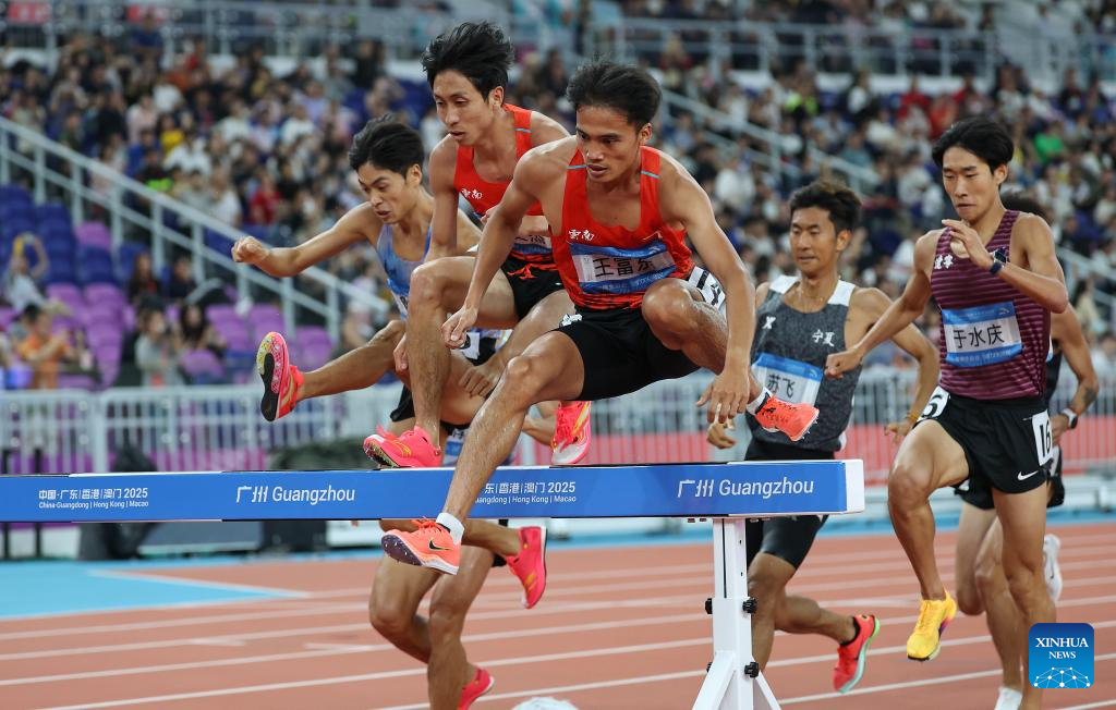 China's National Games sees title defense, breakthroughs in track and field