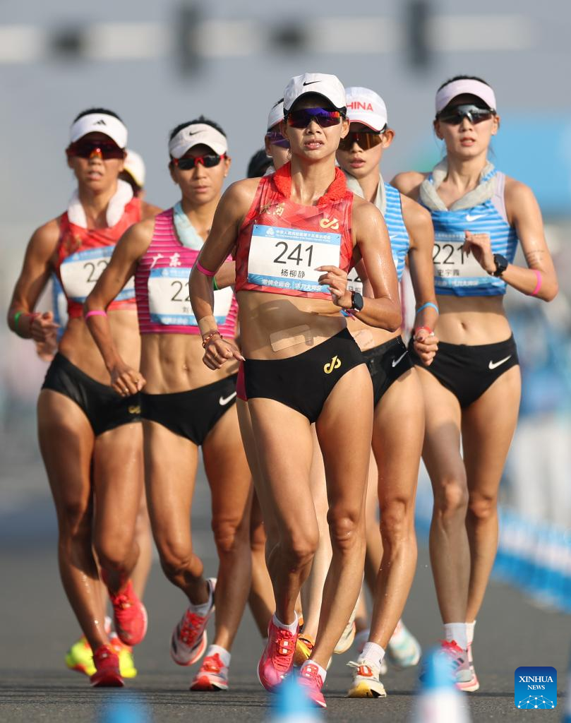 Highlights of athletics matches at 15th National Games