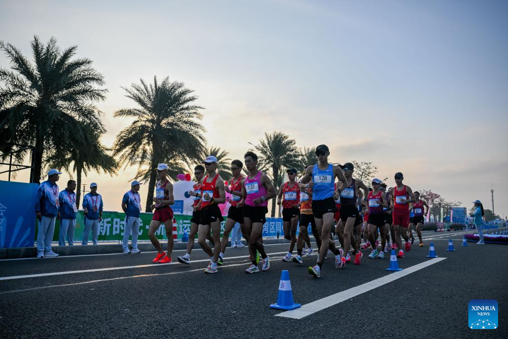 Highlights of athletics matches at 15th National Games