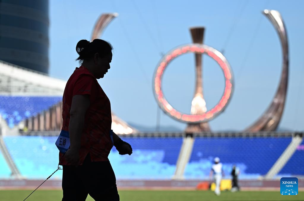 Highlights of athletics matches at 15th National Games