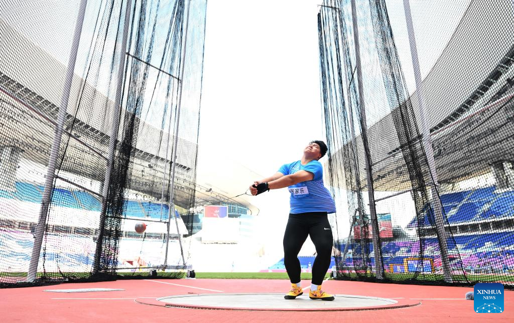 Highlights of athletics matches at 15th National Games