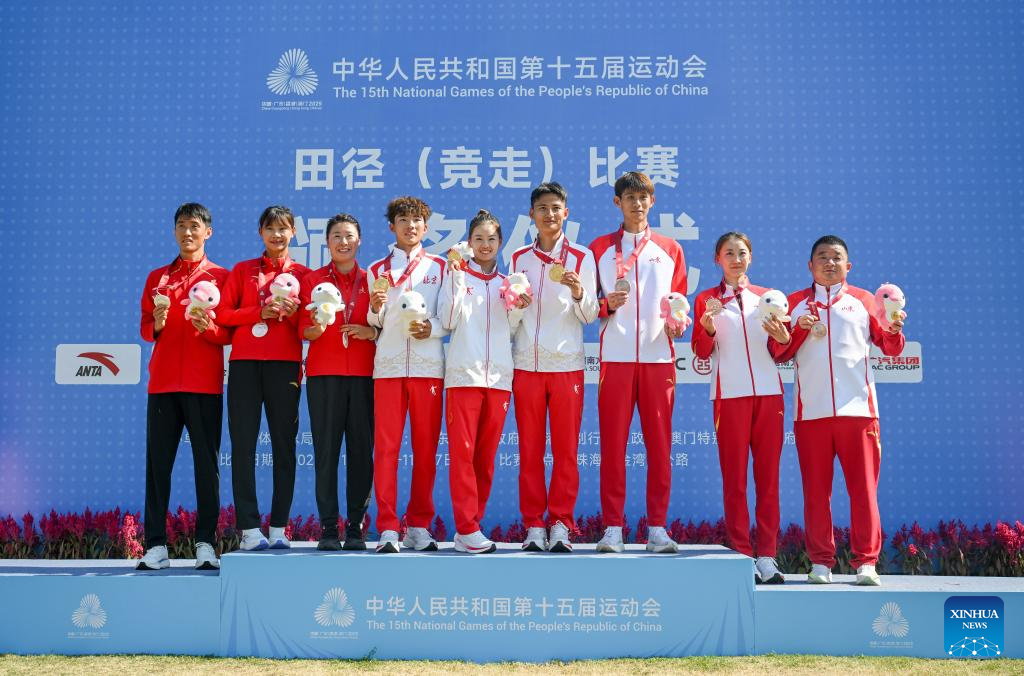 Highlights of athletics matches at 15th National Games