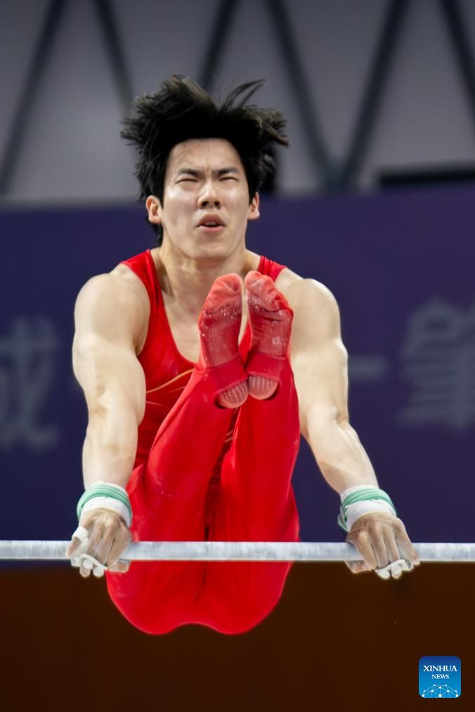 15th National Games: artistic gymnastics men's horizontal bar