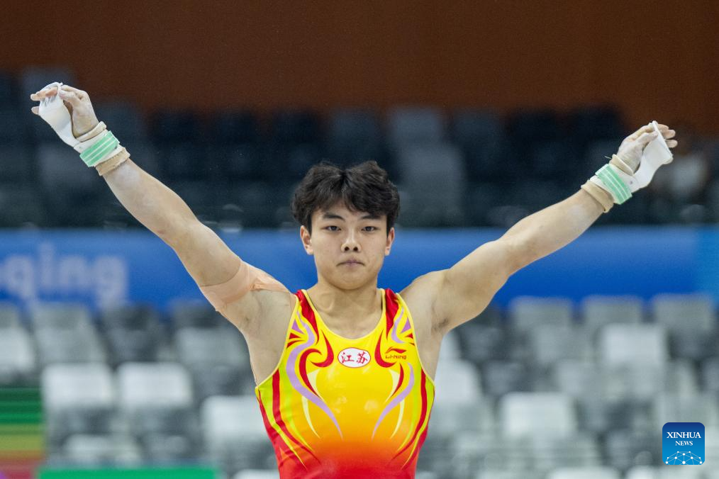 15th National Games: artistic gymnastics men's horizontal bar
