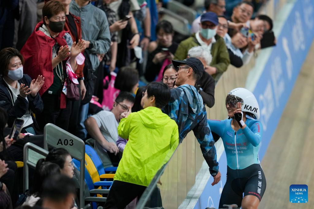 15th National Games: cycling track women's omnium