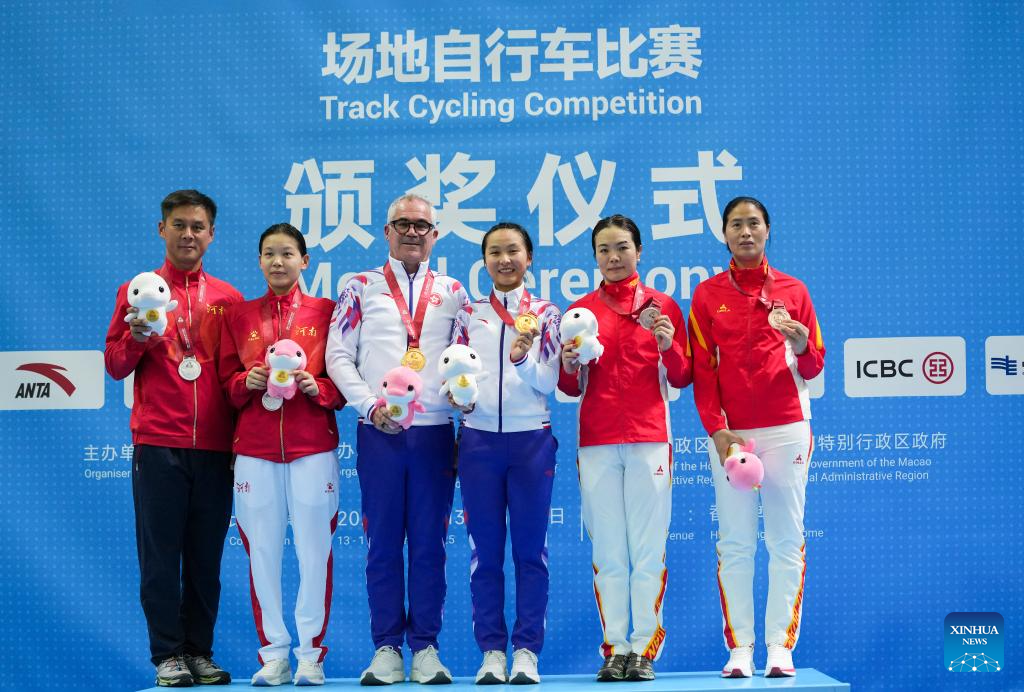 15th National Games: cycling track women's omnium
