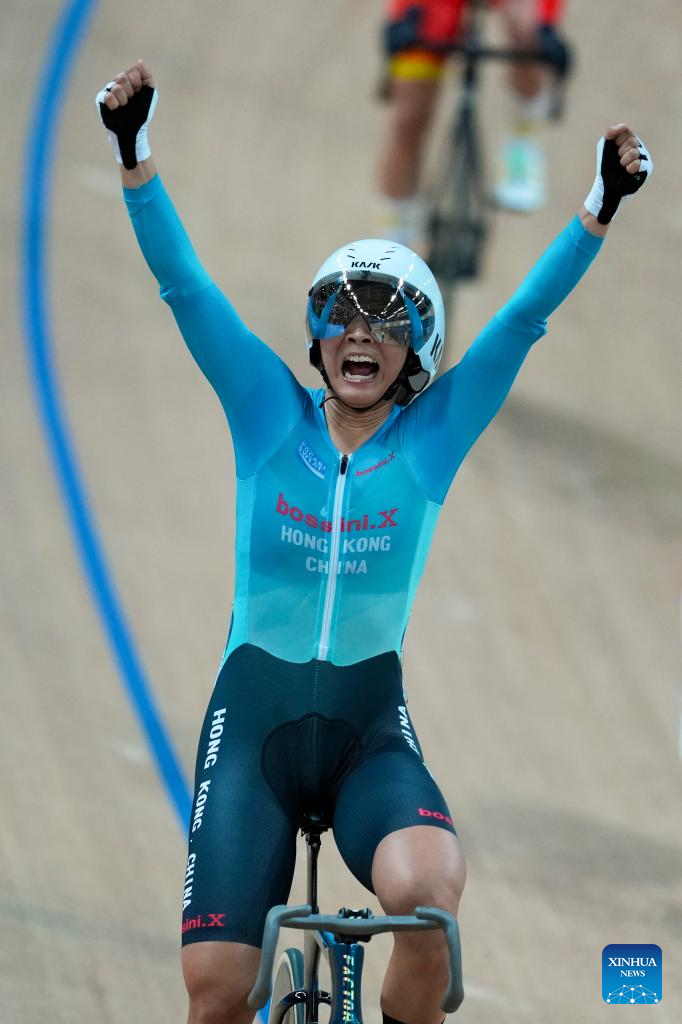 15th National Games: cycling track women's omnium