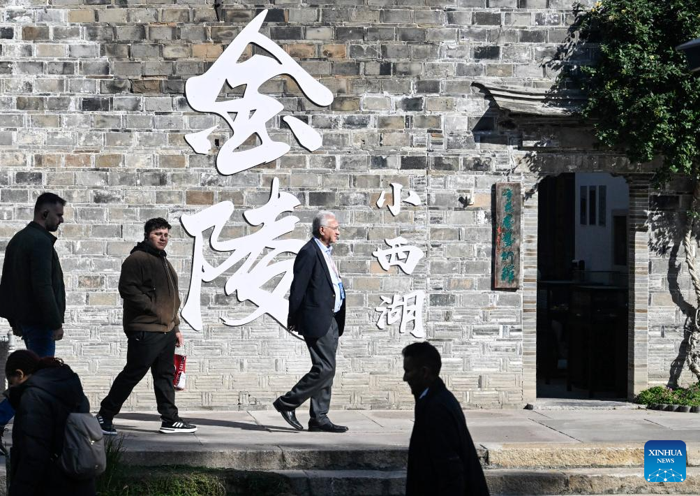 Global mayors, mayoral representatives from 10 countries visit China's Nanjing