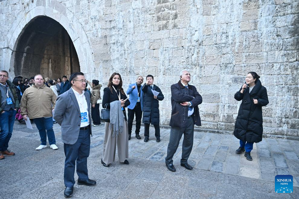 Global mayors, mayoral representatives from 10 countries visit China's Nanjing