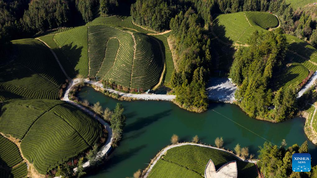 Early winter scenery across China