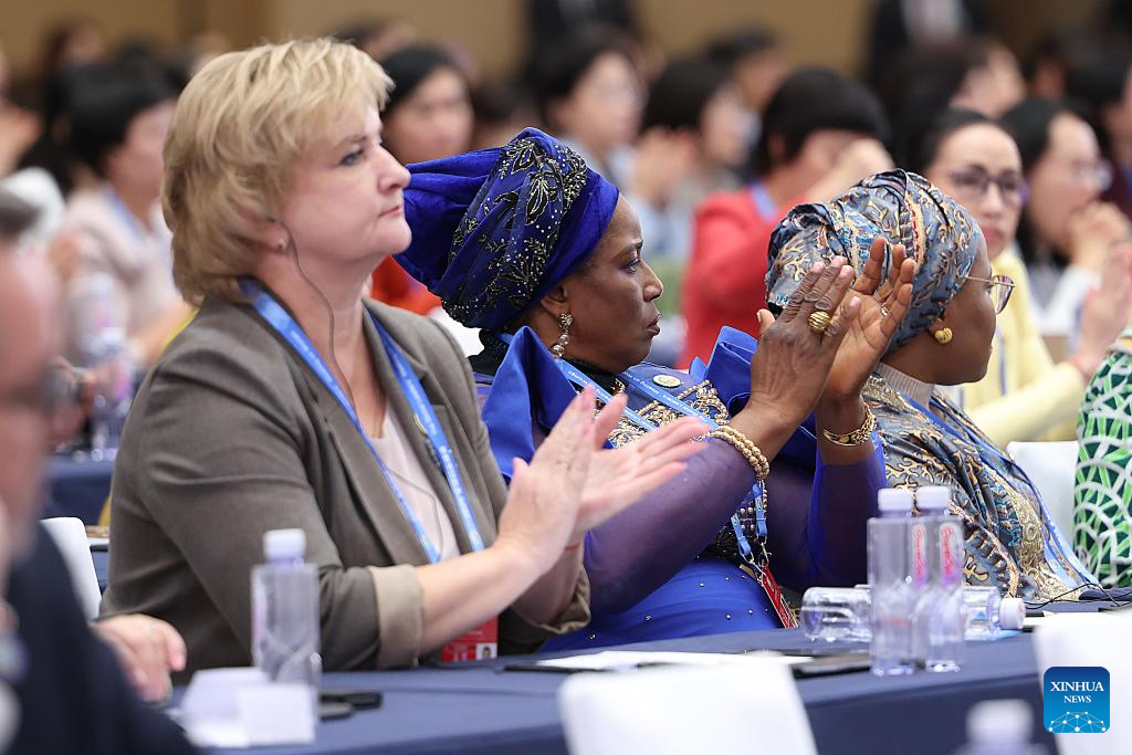 Global Leaders' Meeting on Women concludes in Beijing