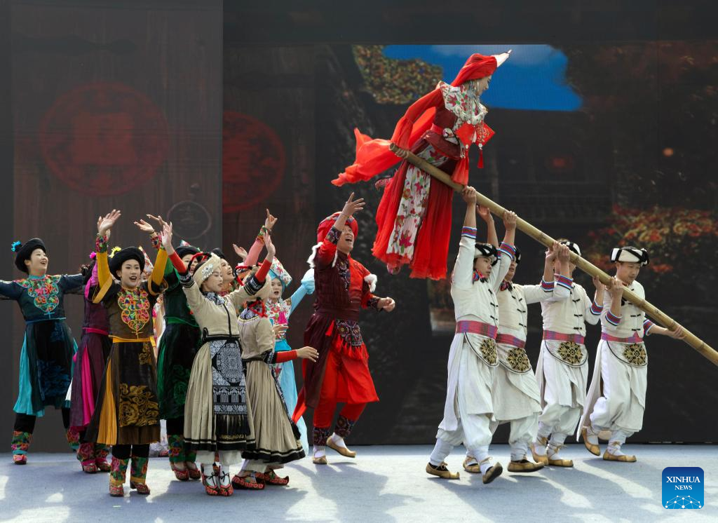 Qiang New Year celebrated in Wenchuan, China's Sichuan