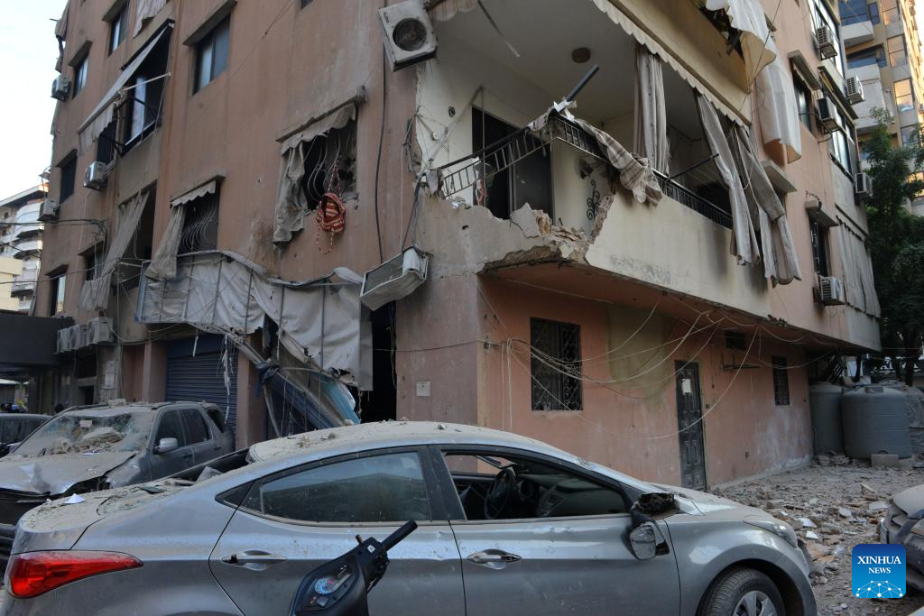 At least 5 killed, 25 injured in Israeli strike on Beirut