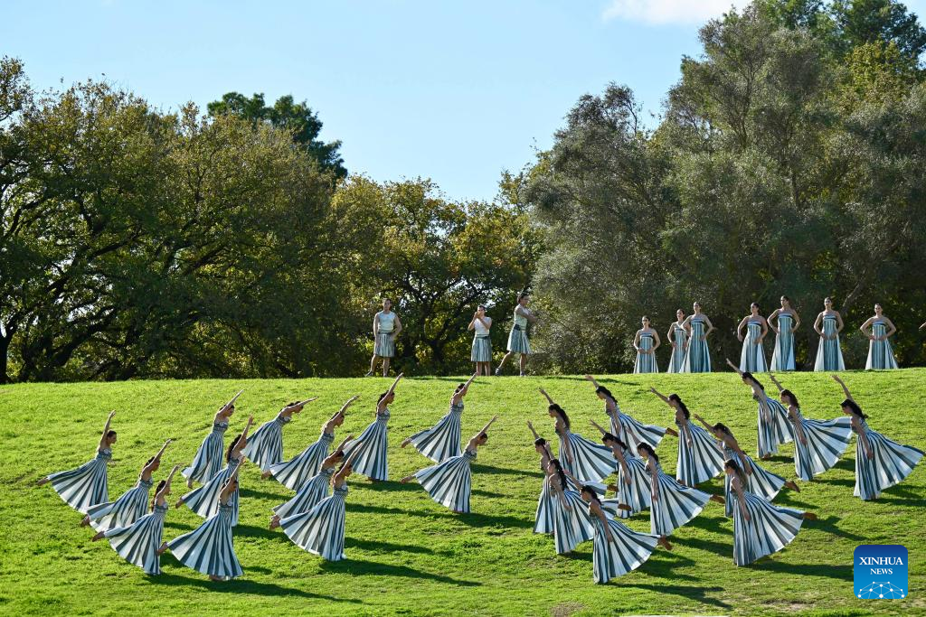 In pics: dress rehearsal of Olympic flame lighting ceremony for Milan-Cortina 2026 Winter Olympics