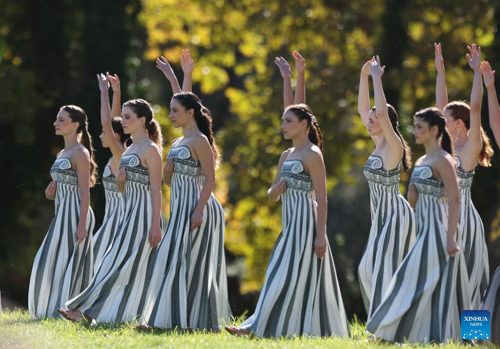 In pics: dress rehearsal of Olympic flame lighting ceremony for Milan-Cortina 2026 Winter Olympics
