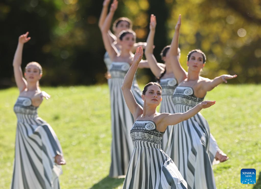 In pics: dress rehearsal of Olympic flame lighting ceremony for Milan-Cortina 2026 Winter Olympics