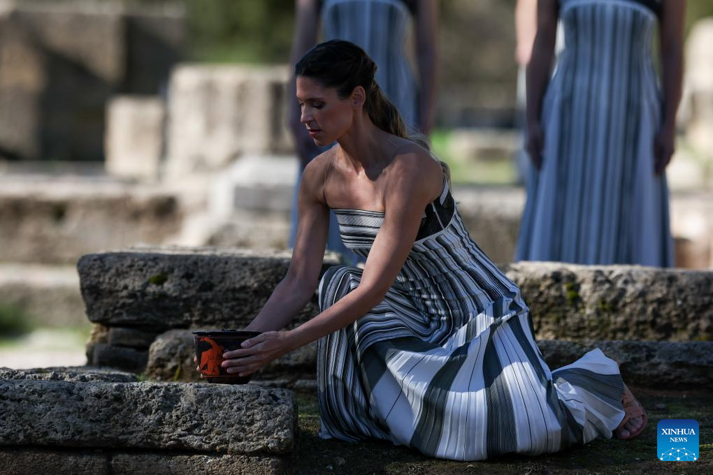 In pics: dress rehearsal of Olympic flame lighting ceremony for Milan-Cortina 2026 Winter Olympics